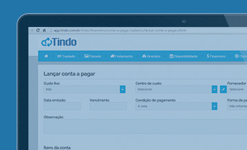 tindo, ilha software, traslado, cadastro das reservas in/out, pax